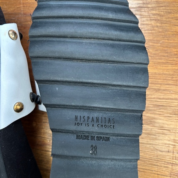 White Leather Slip on Sandals - Picture 9 of 11